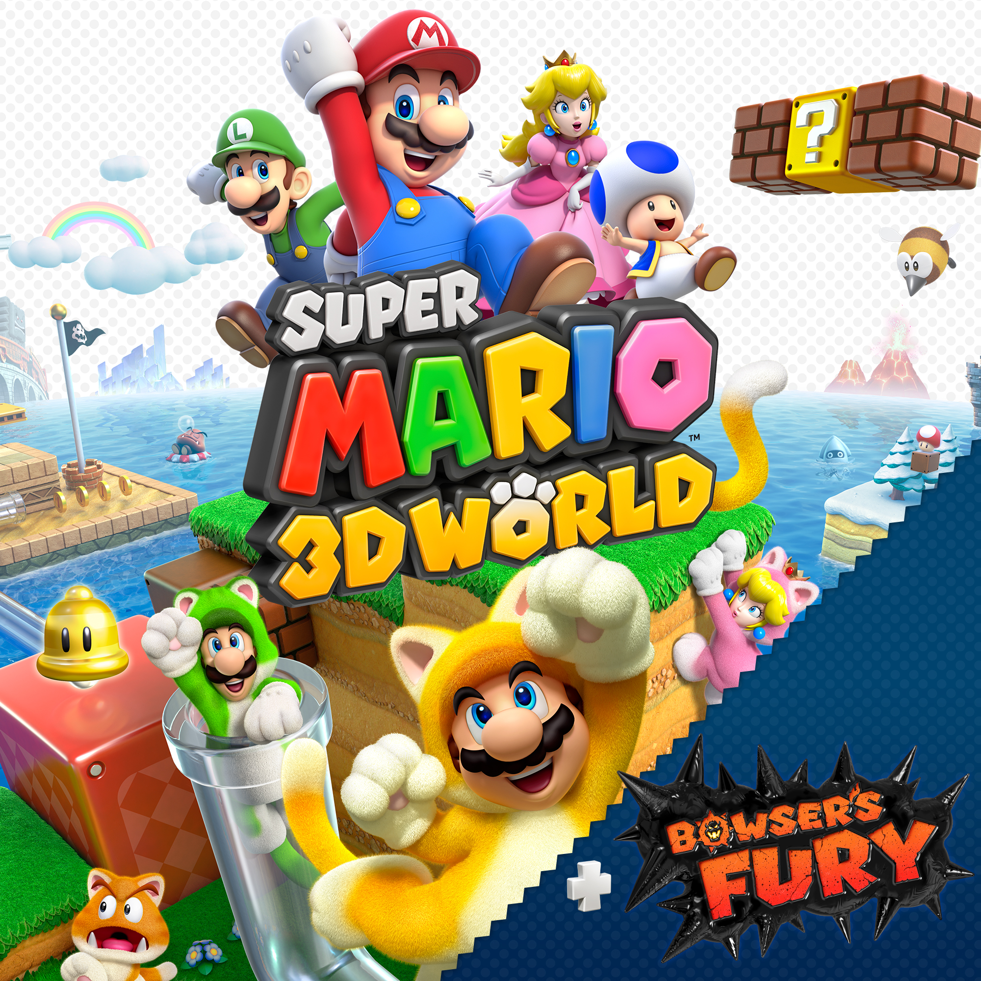 Super Mario 3D World + Bowser's Fury - Announcement Trailer - Nintendo  Switch 